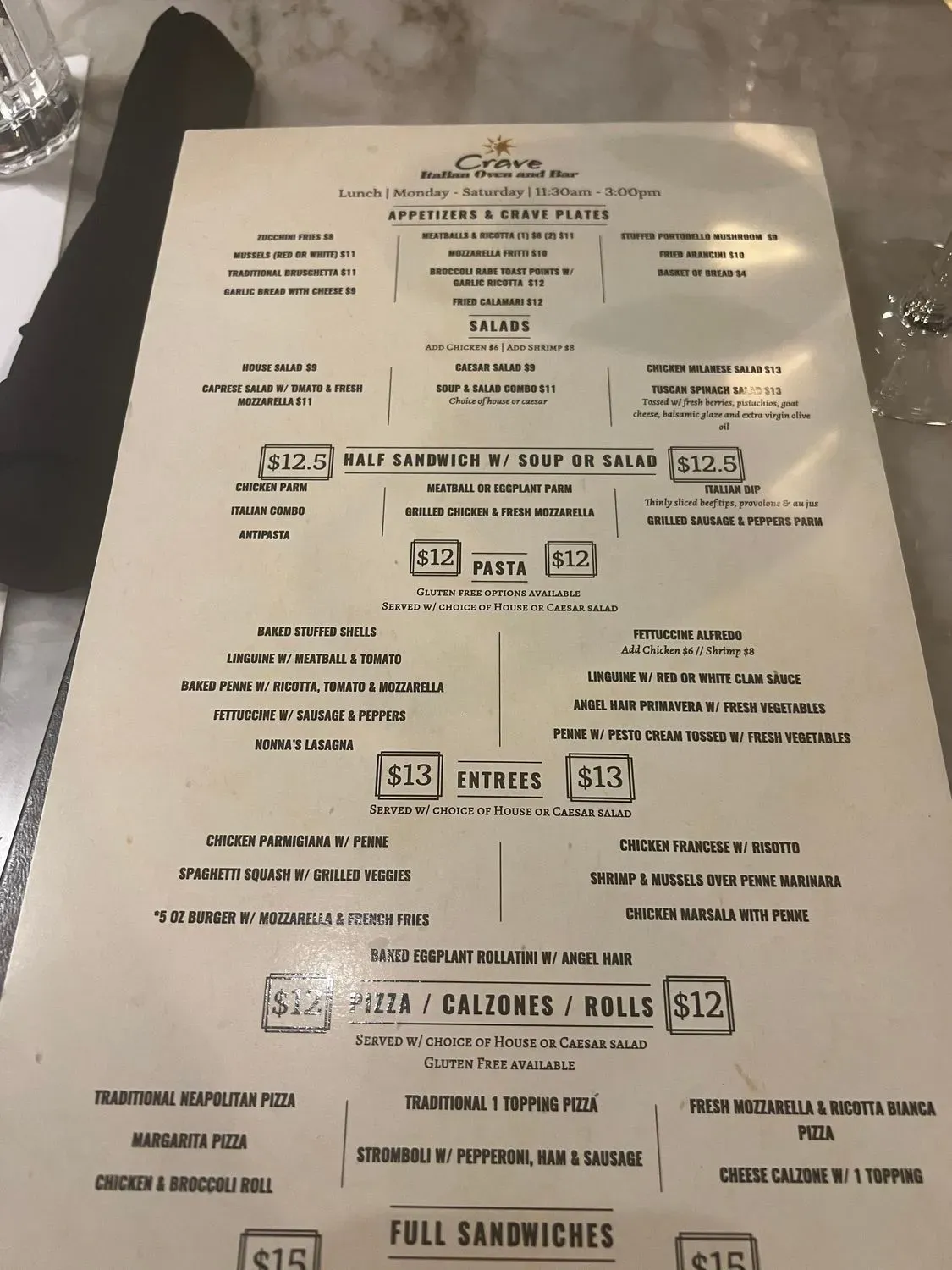 Menu 6