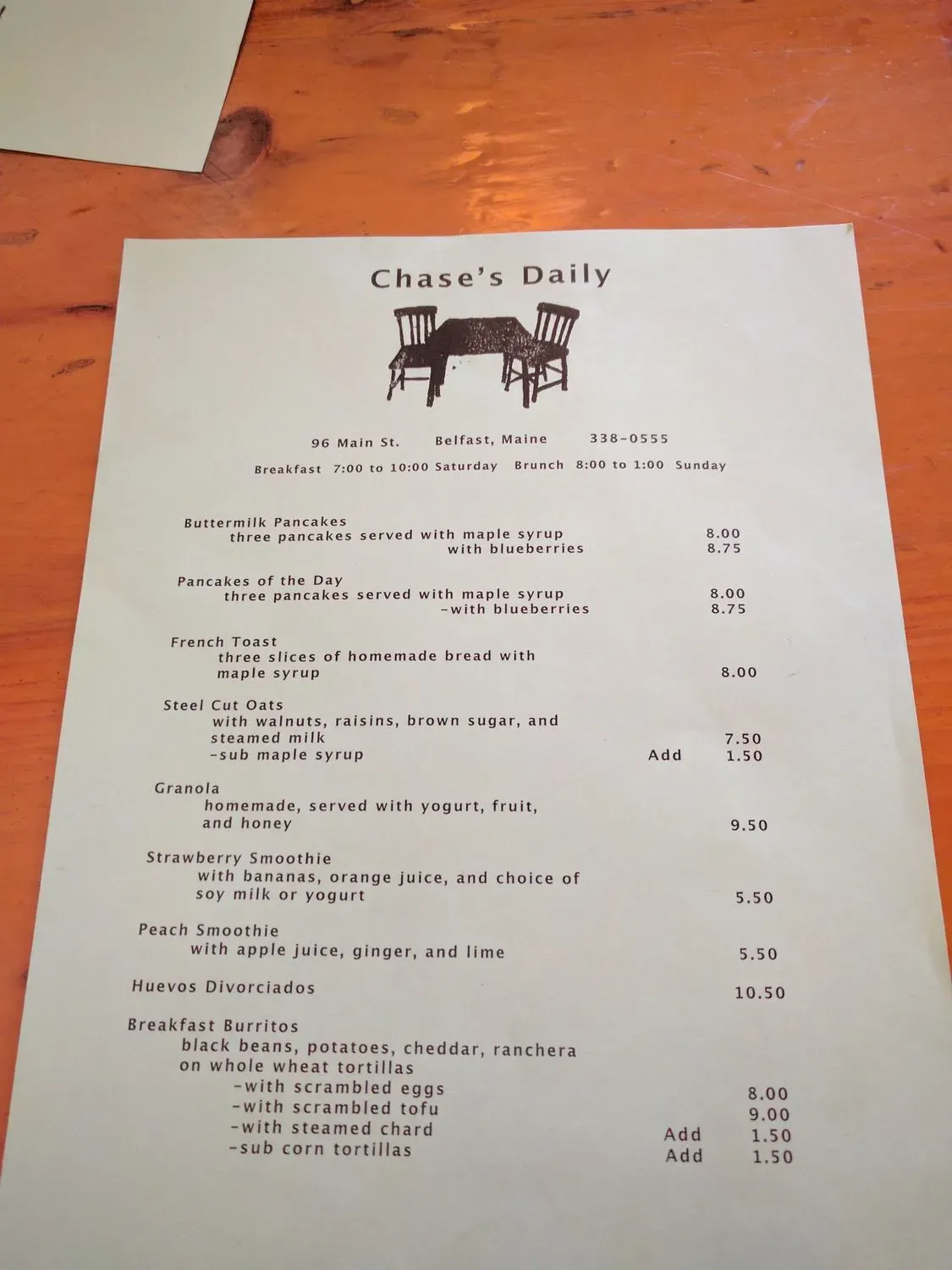 Menu 6