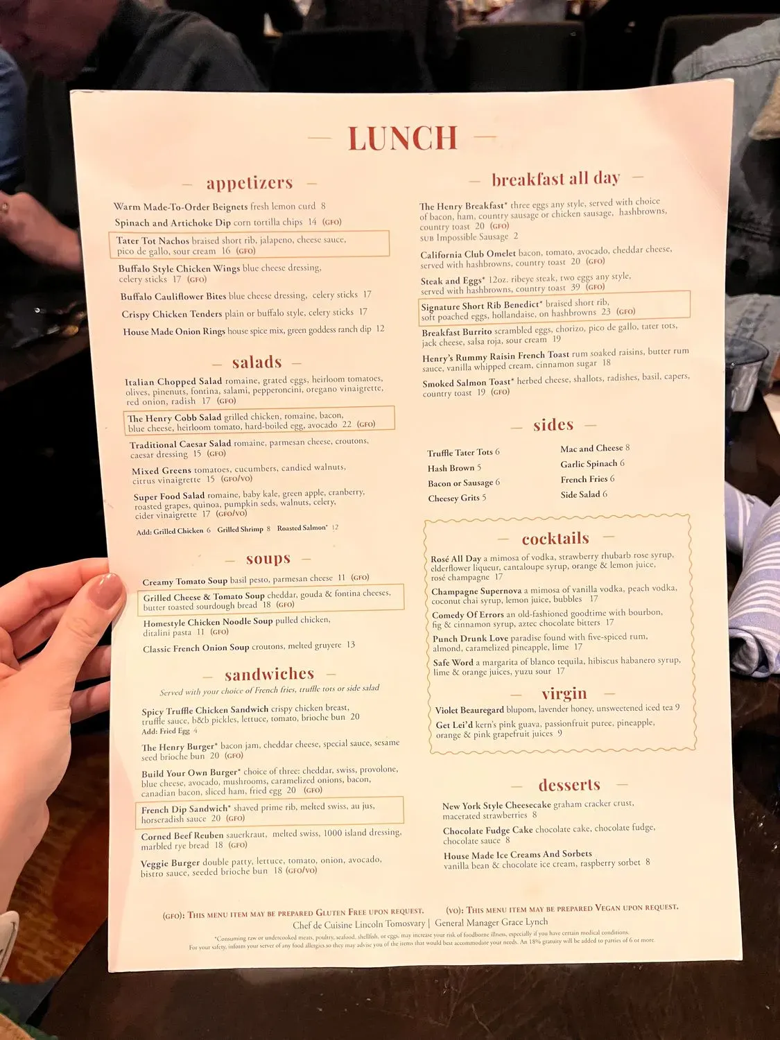 Menu 3