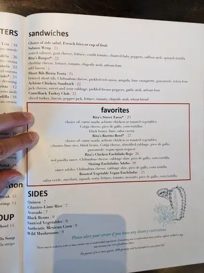 Menu 3