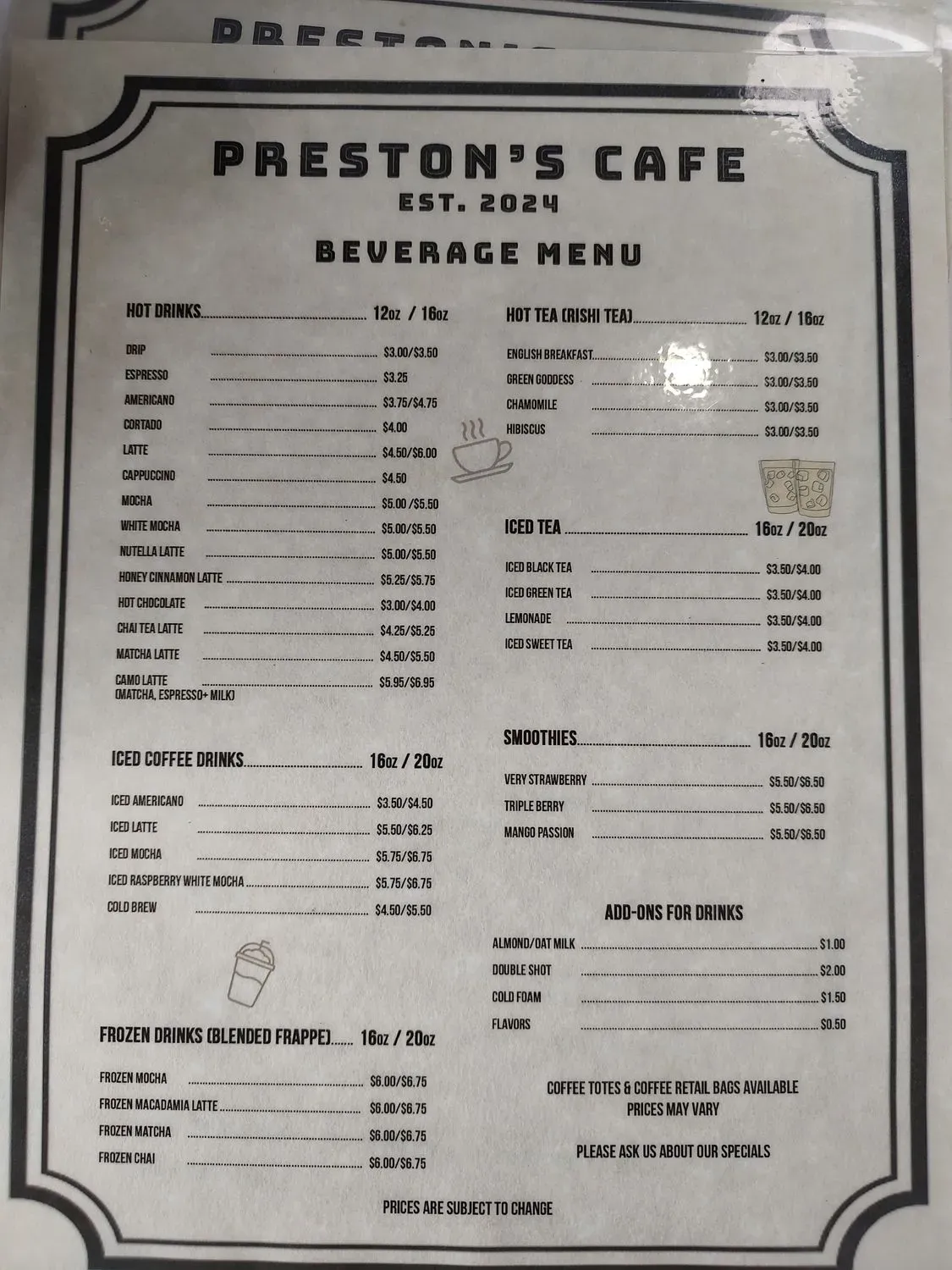 Menu 4