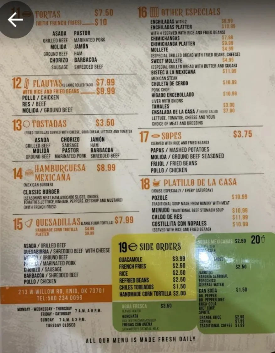 Menu 4