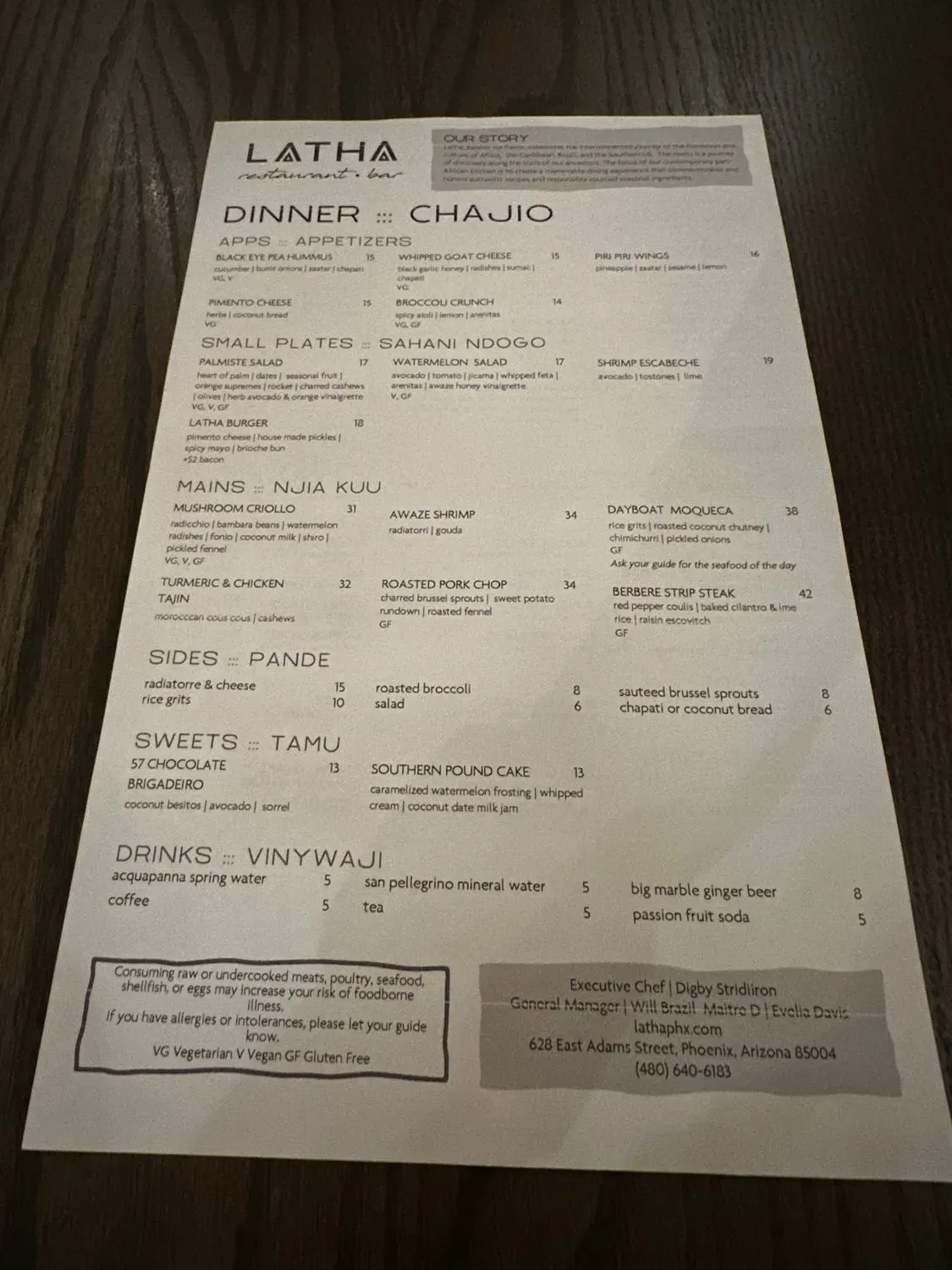 Menu 6