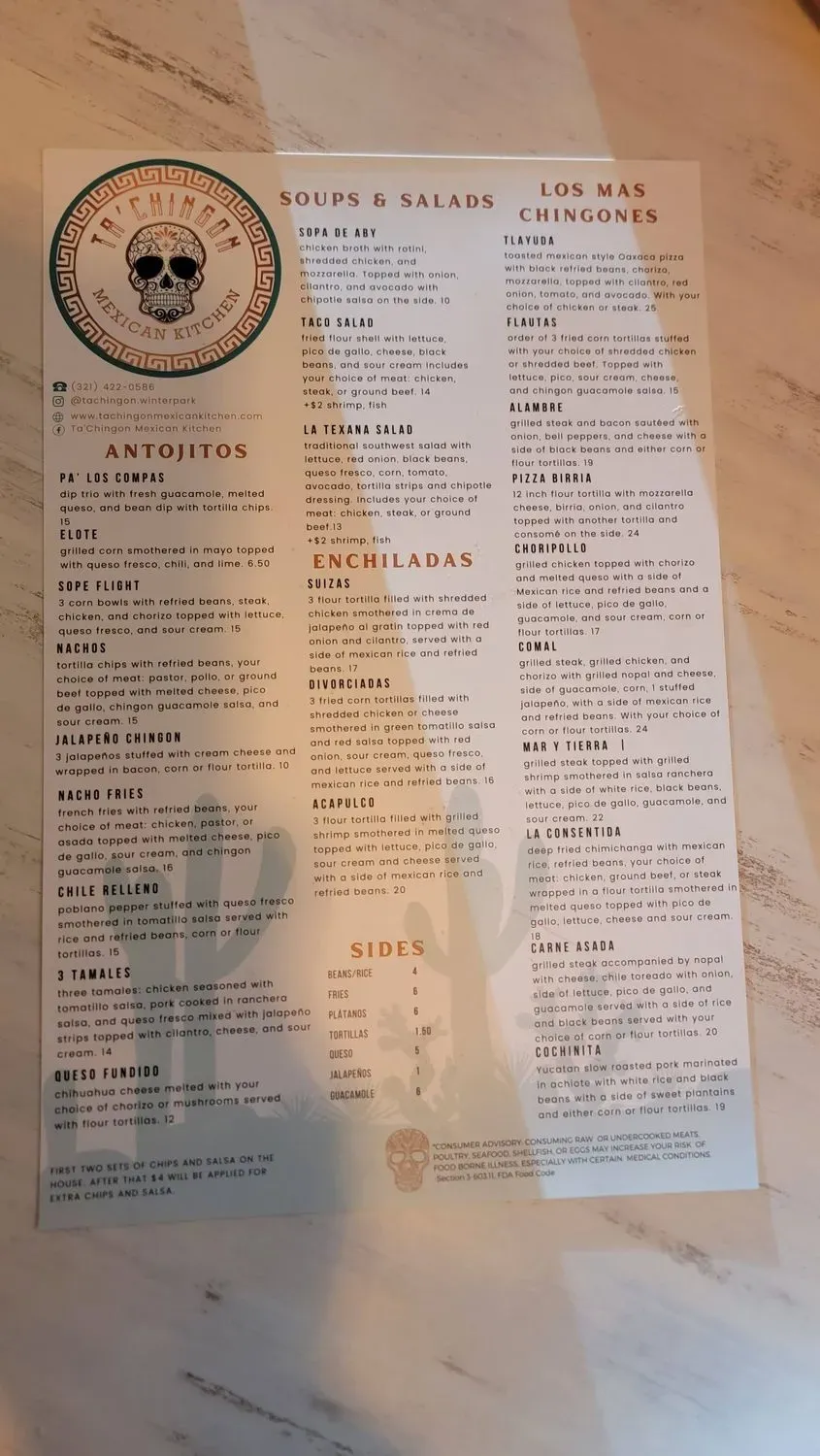 Menu 4