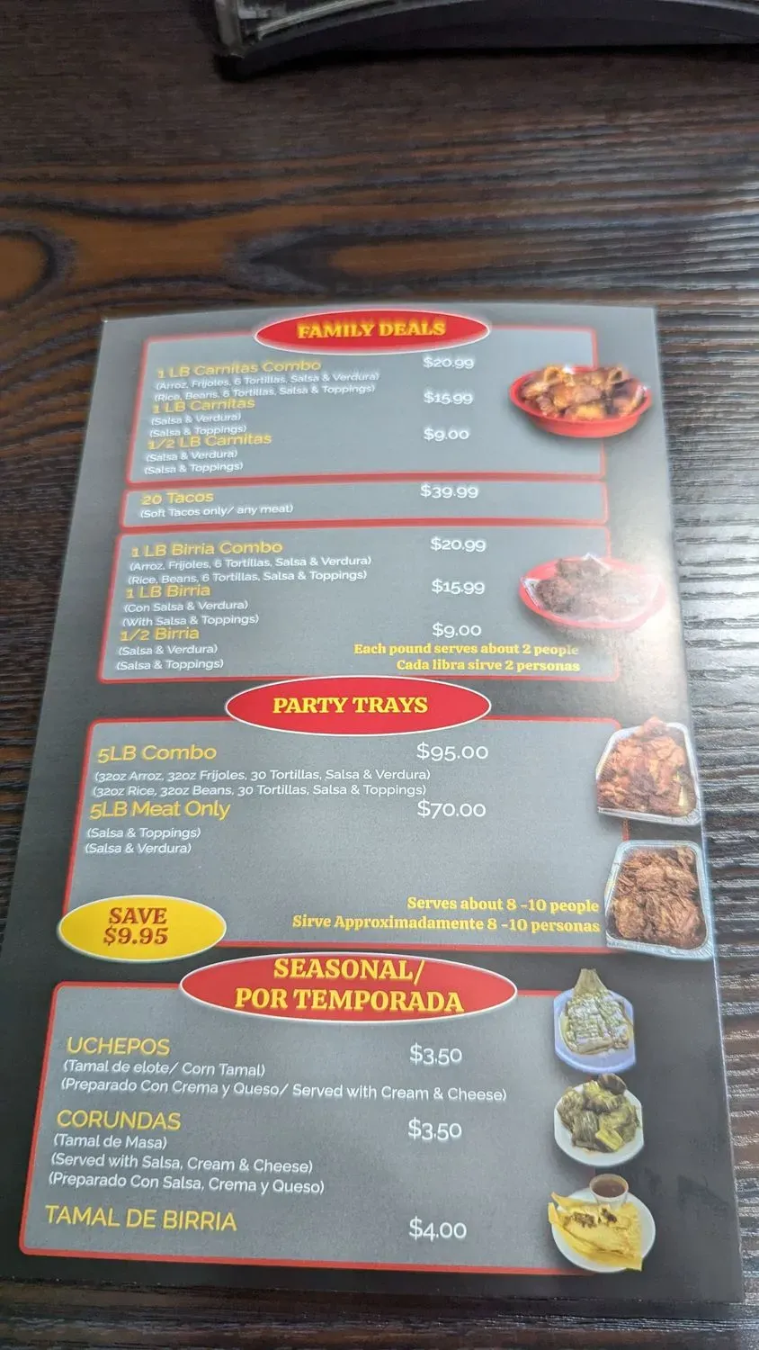 Menu 6