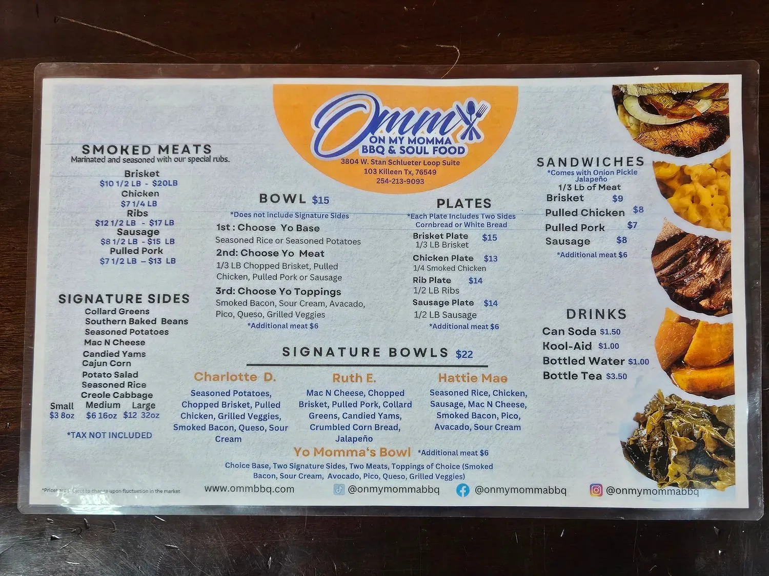 Menu 3