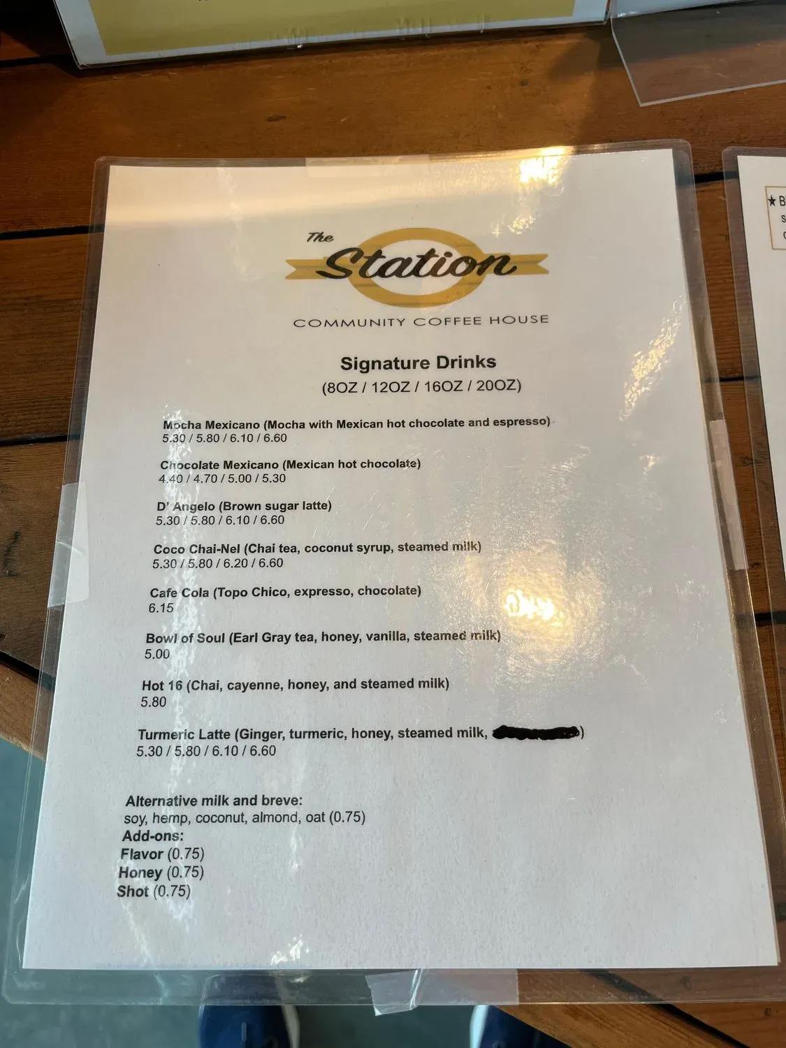 Menu 6