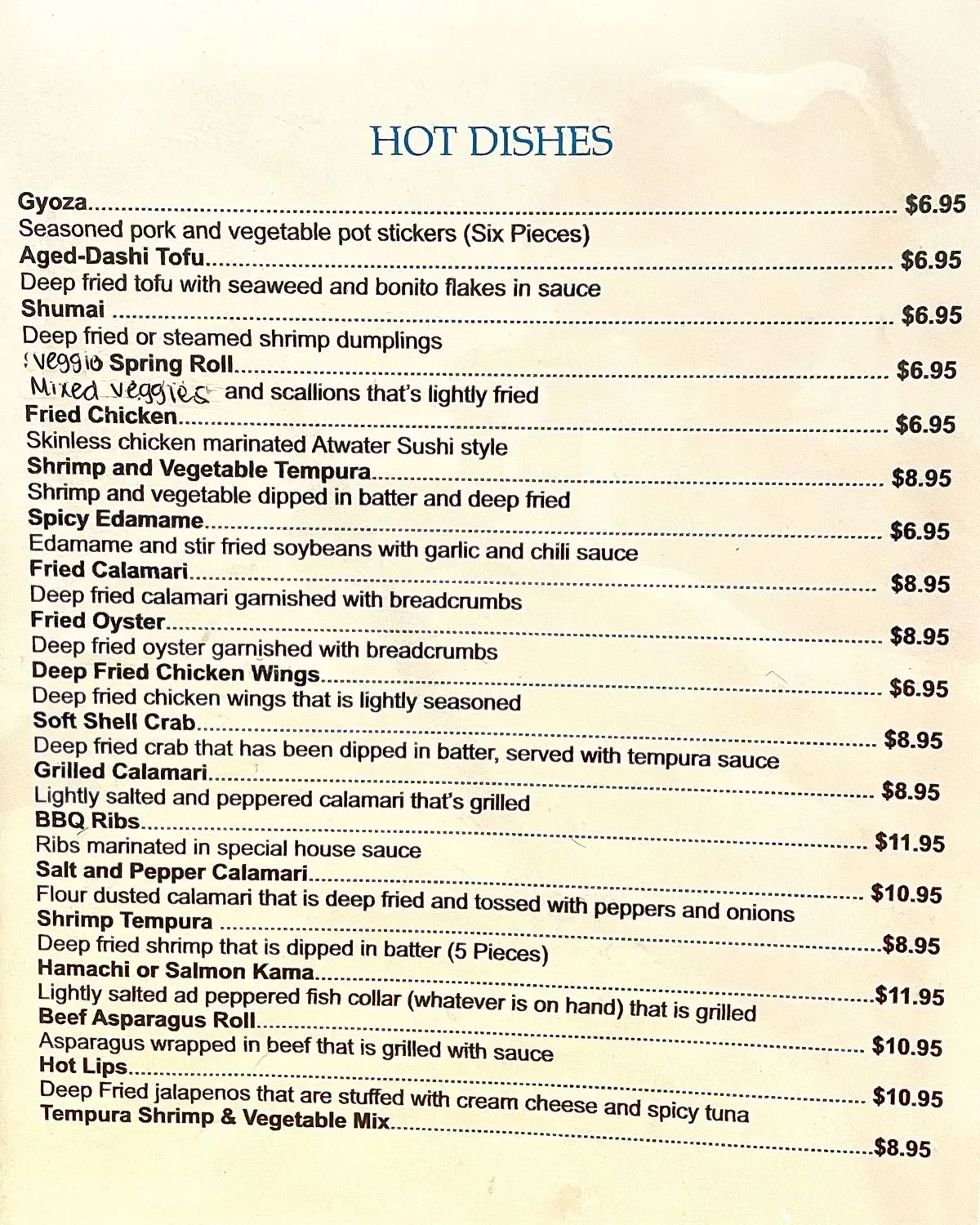 Menu 6