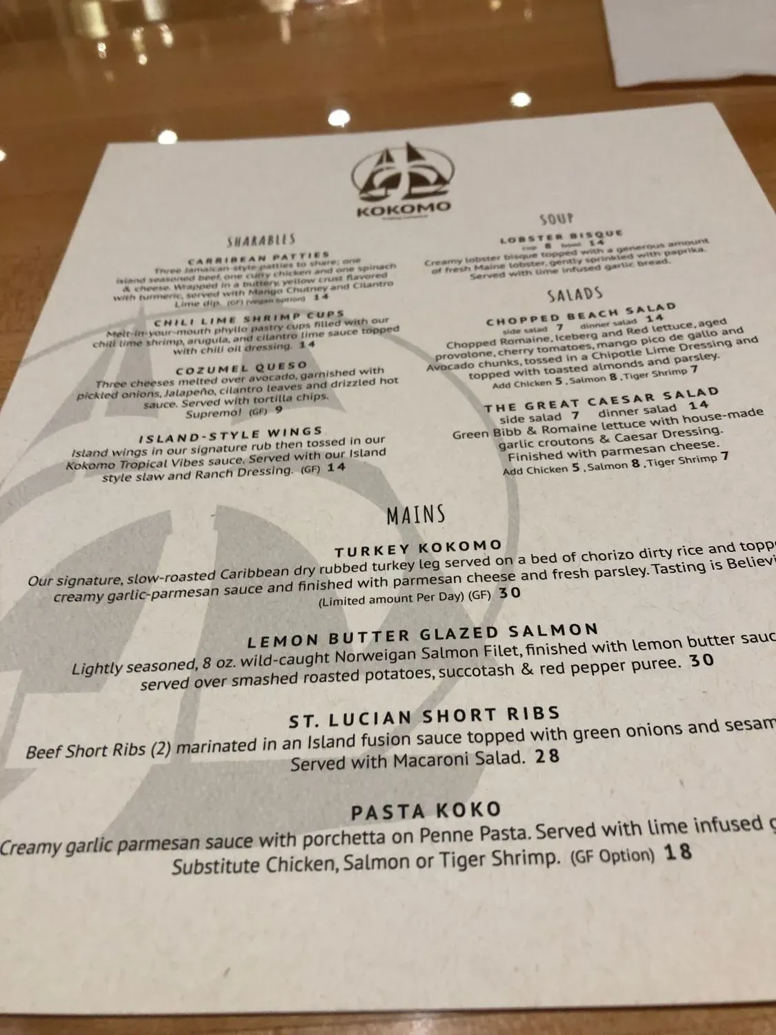 Menu 4