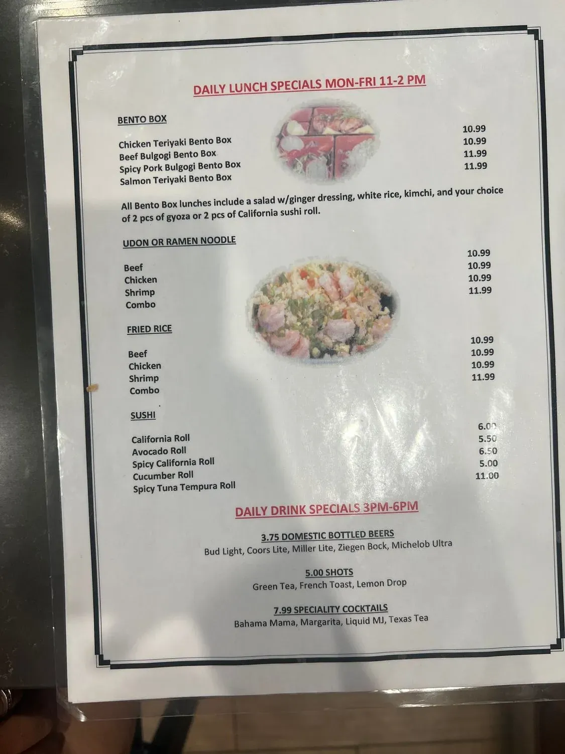 Menu 6