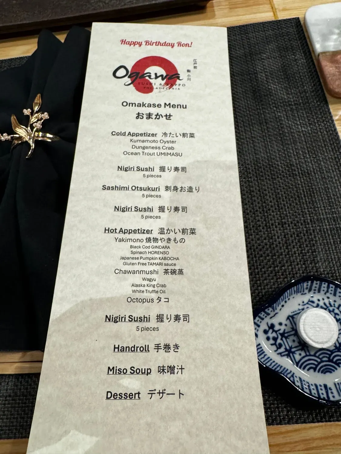 Menu 6