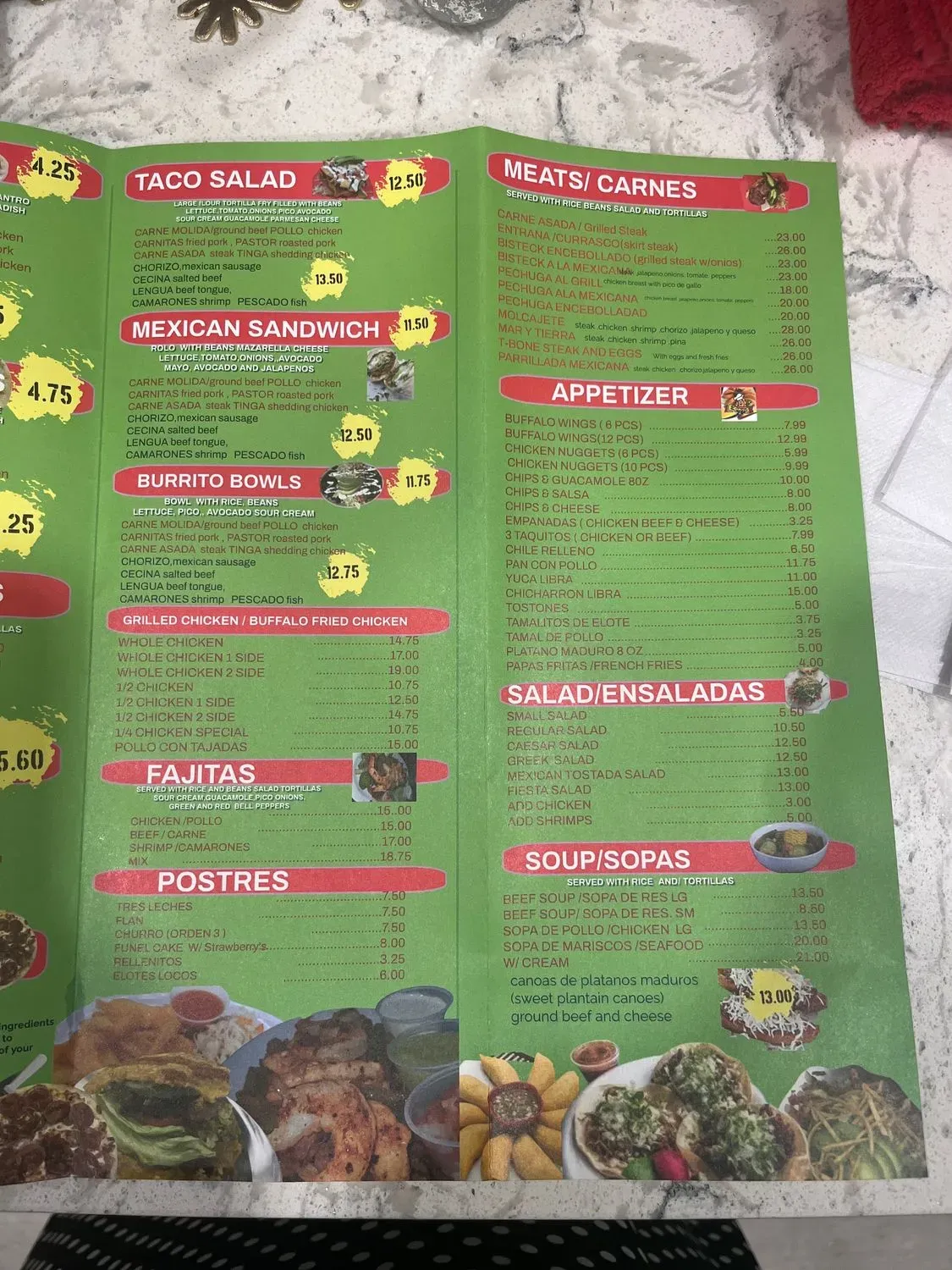 Menu 4