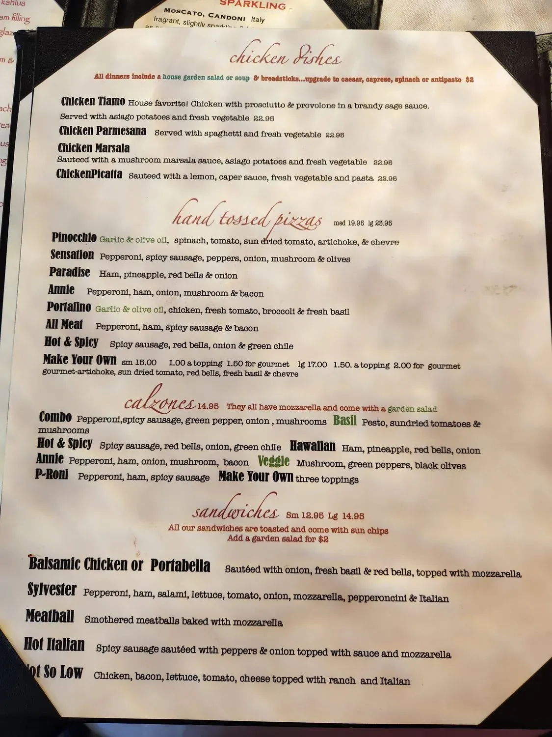 Menu 4