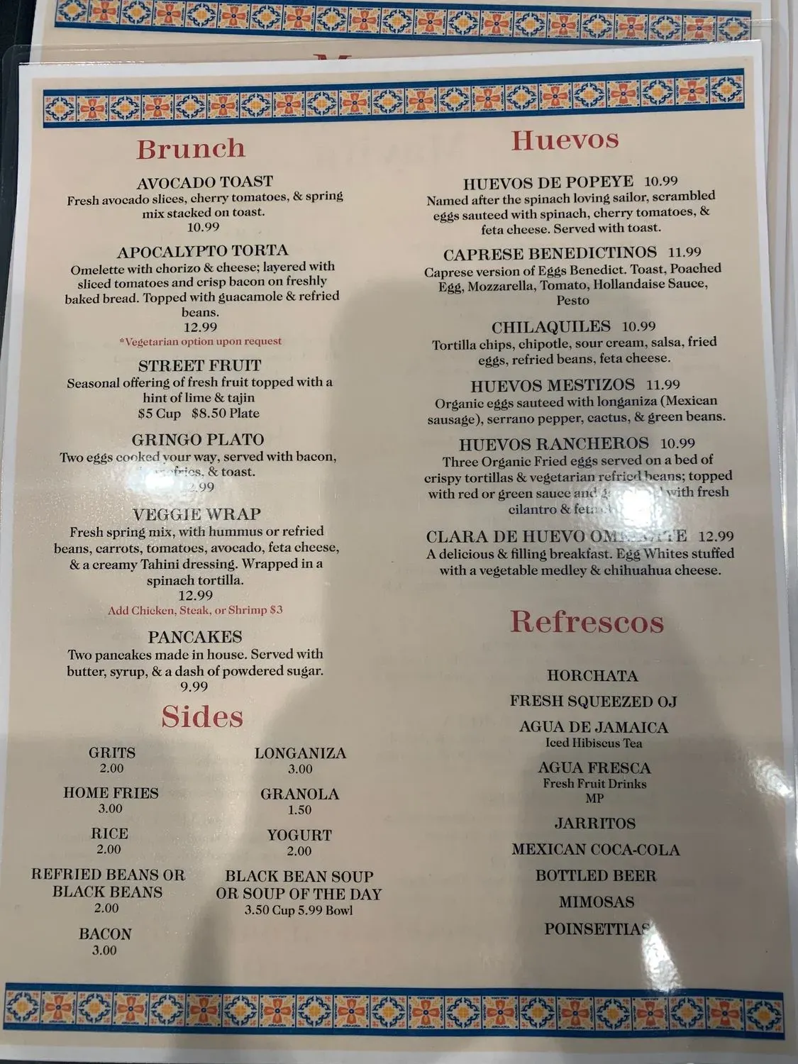 Menu 4