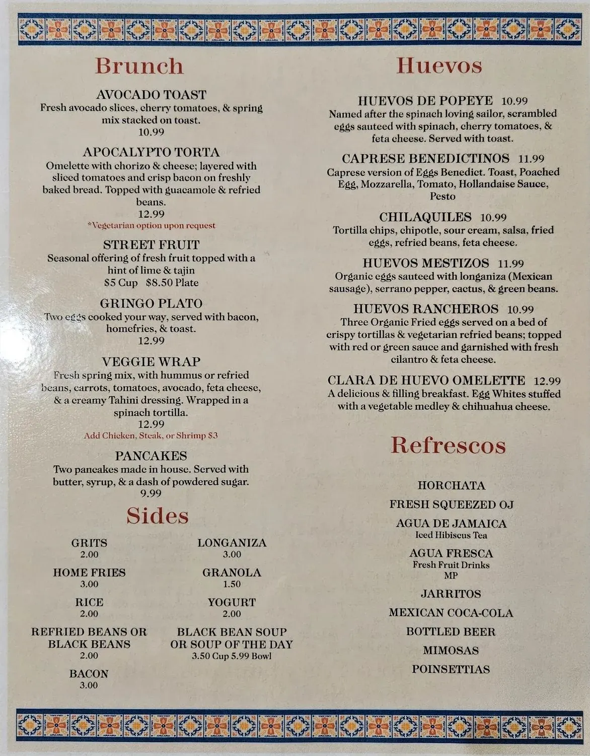 Menu 3