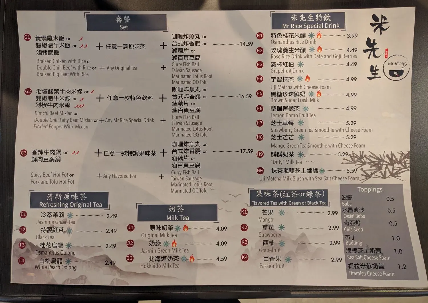 Menu 4