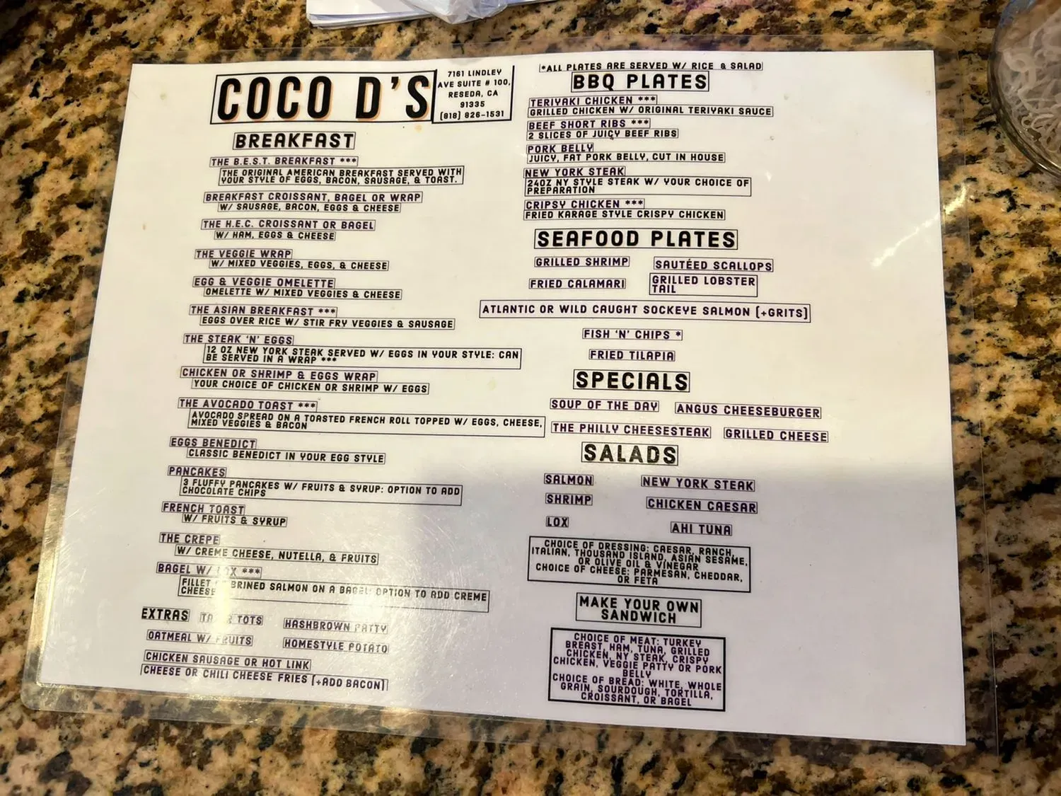 Menu 6