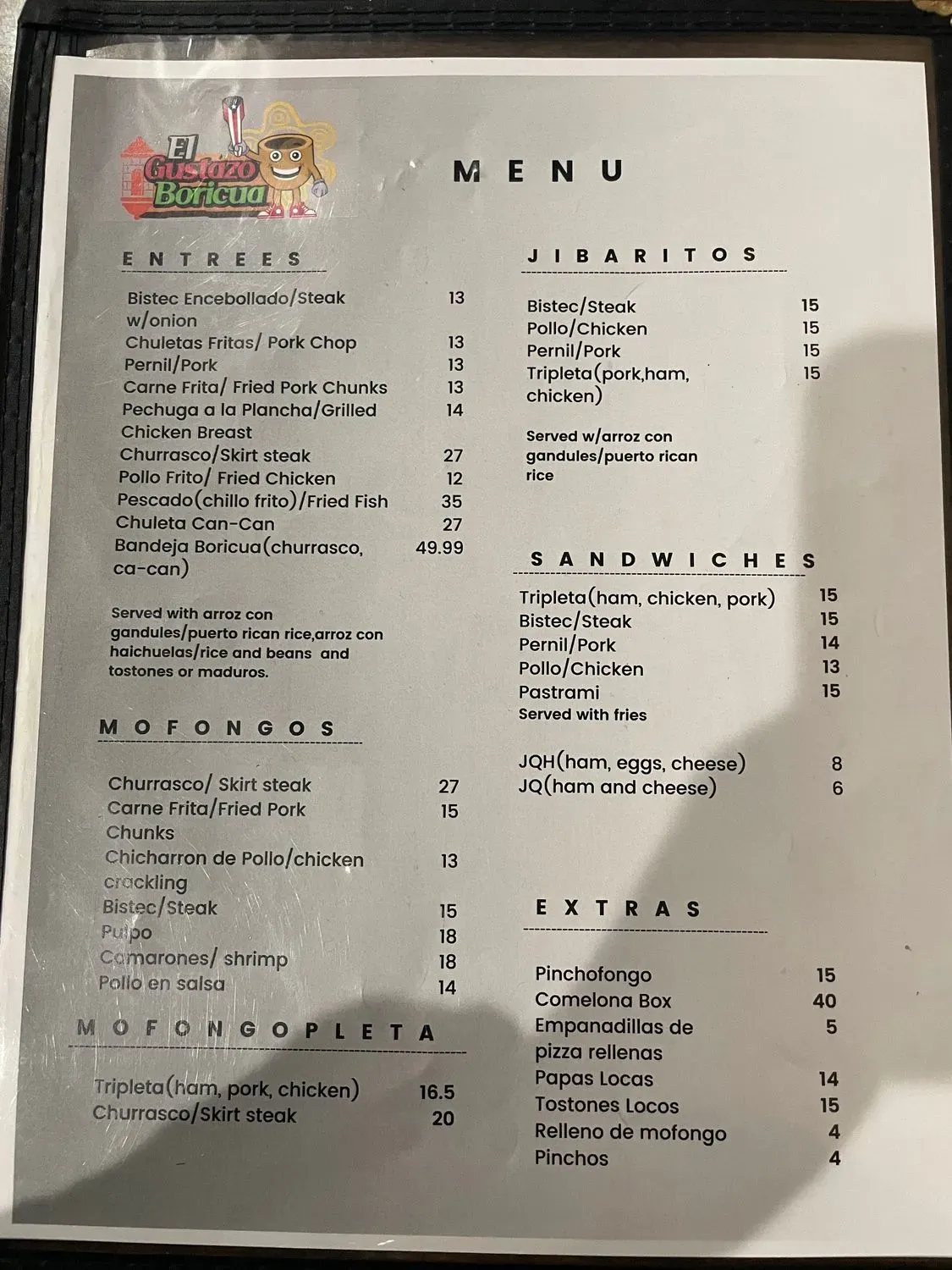 Menu 6