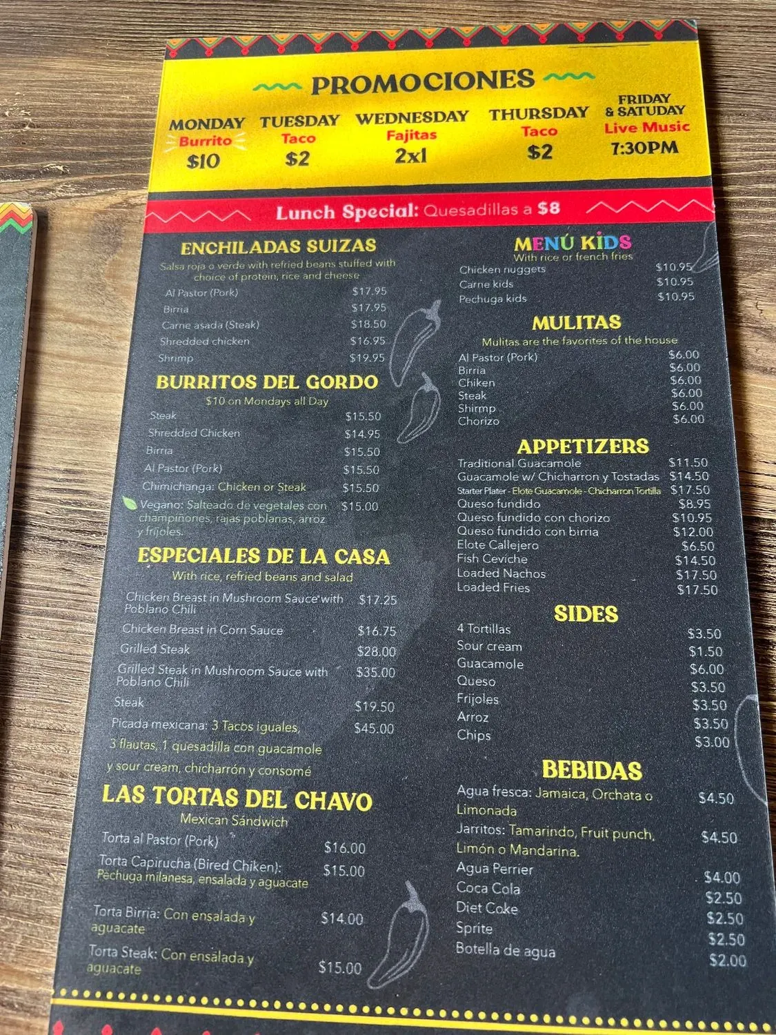 Menu 3