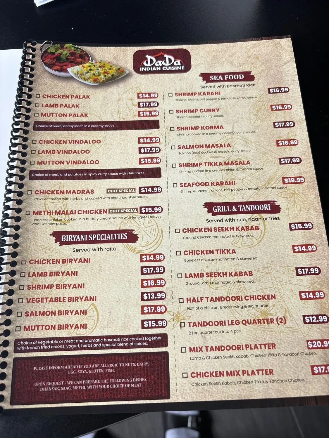 Menu 3