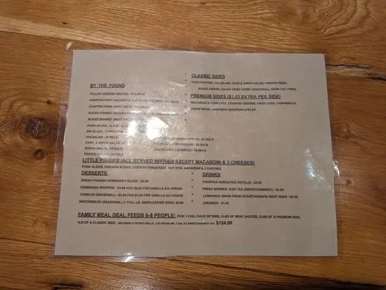 Menu 6