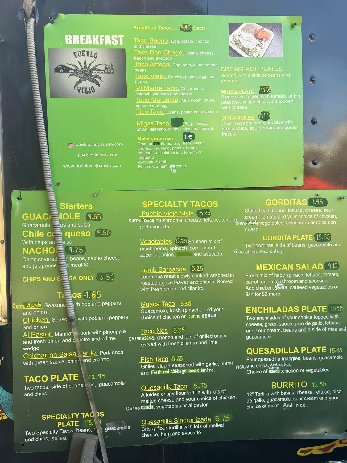 Menu 3