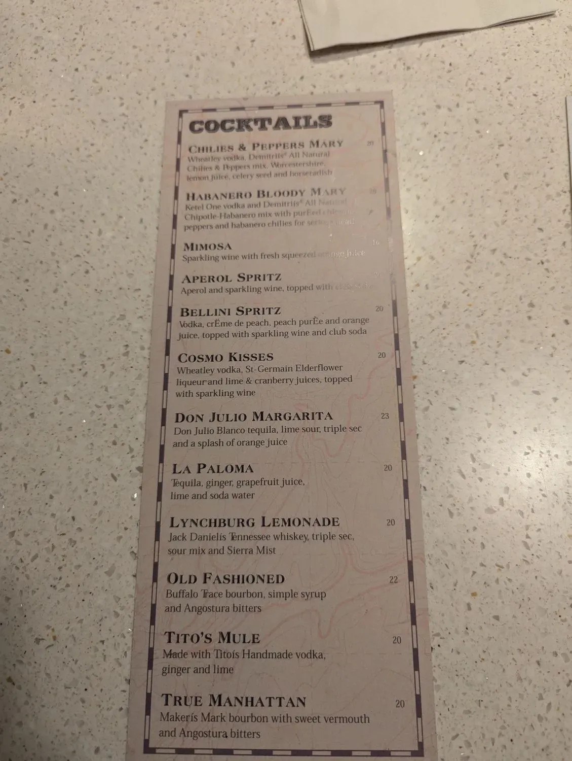 Menu 3