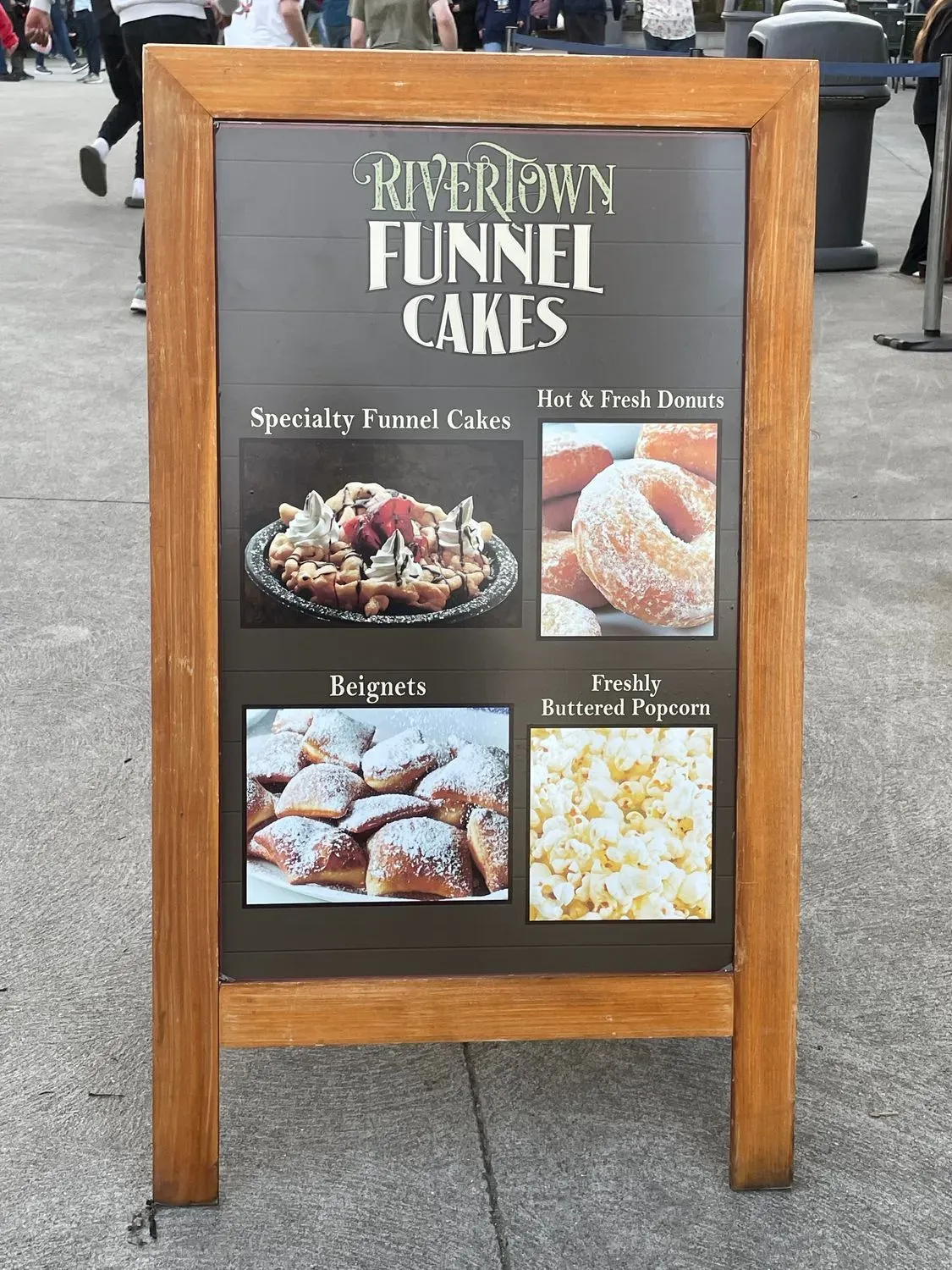 Rivertown Funnel Cakes Menu - Updated November 2025