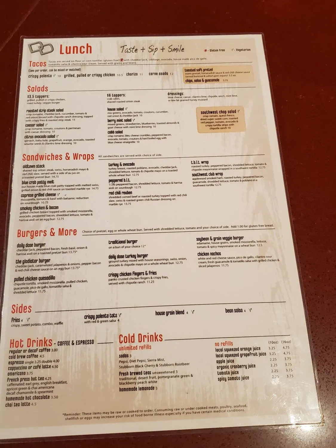 Menu 6