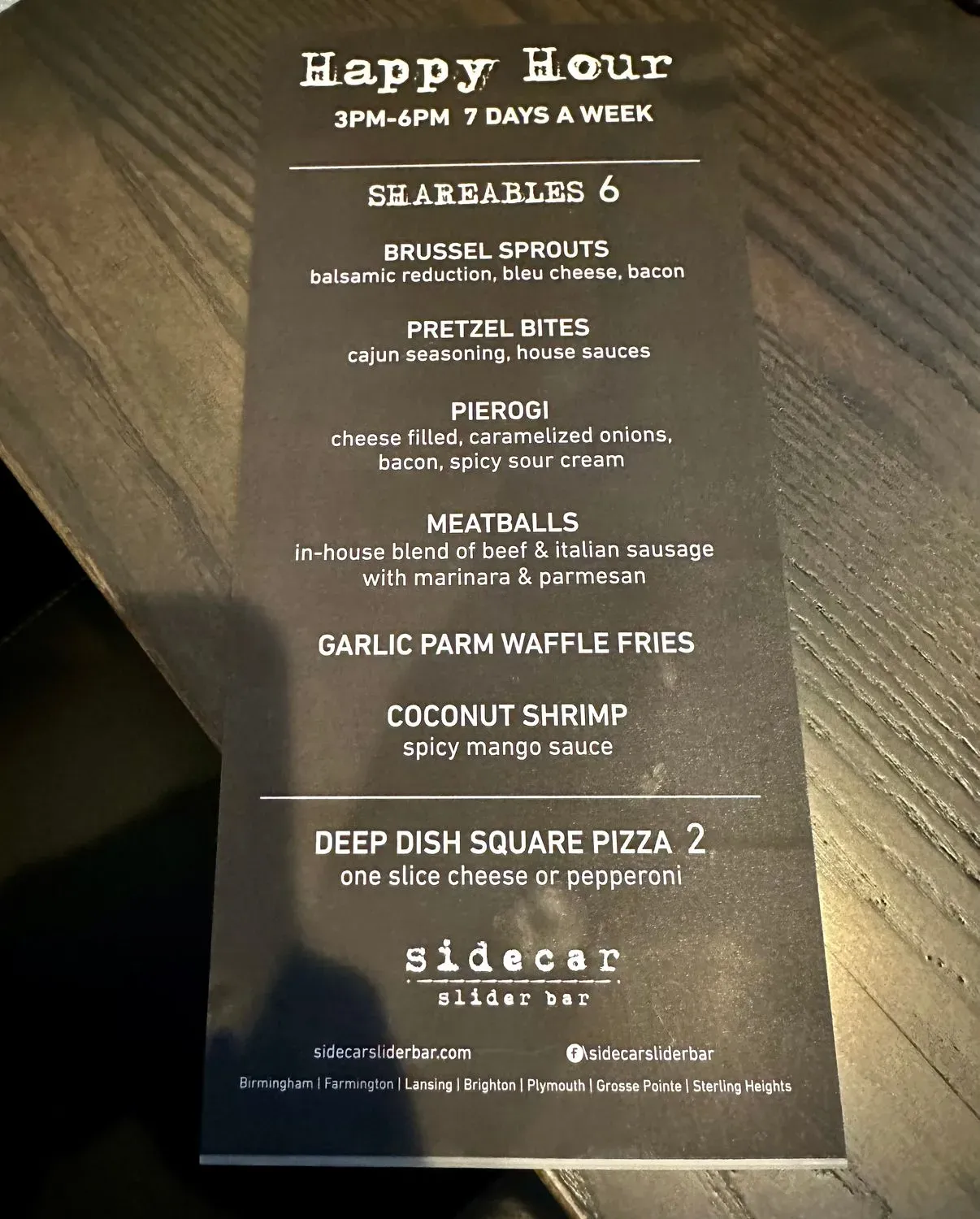 Menu 6