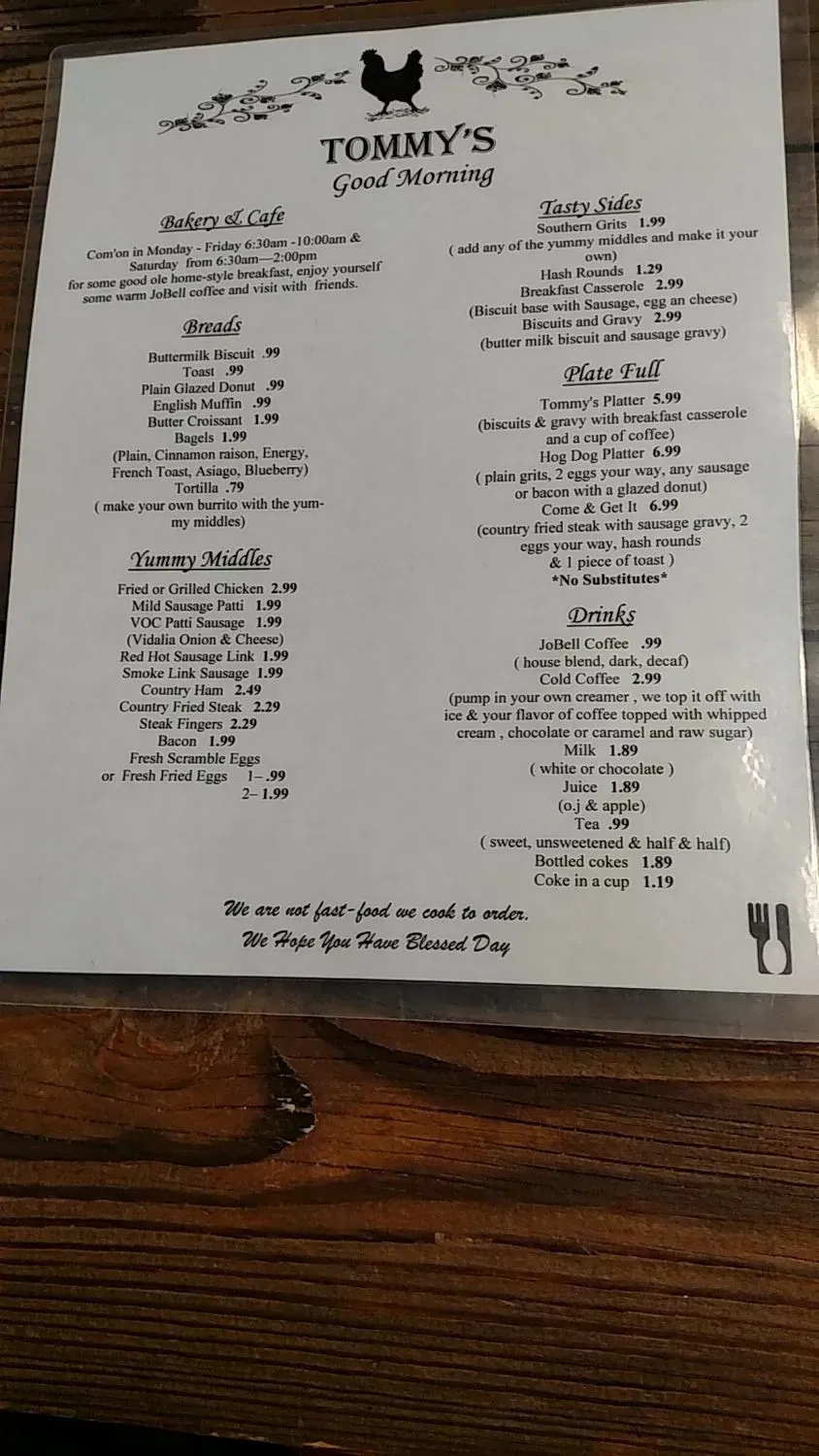 Menu 6