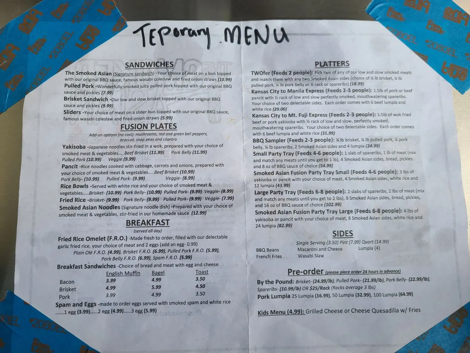 Menu 3