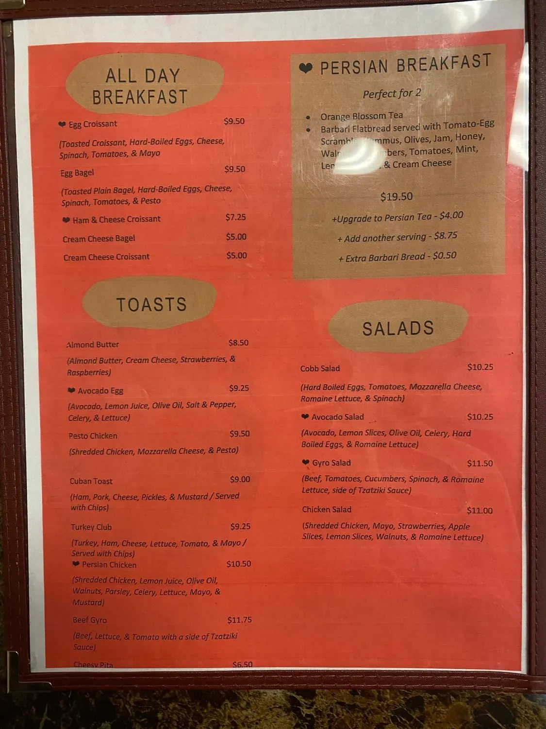 Menu 3