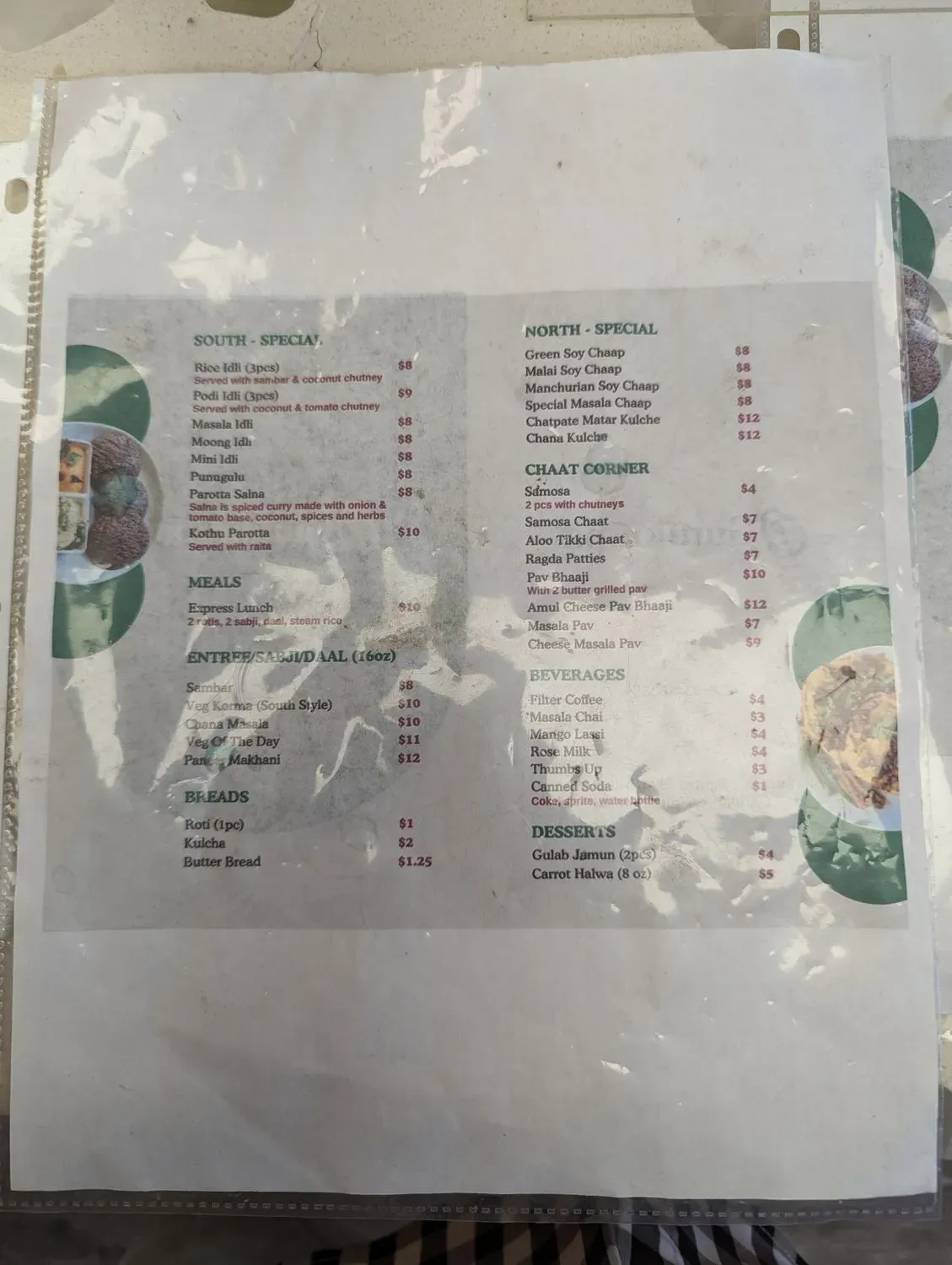 Menu 4