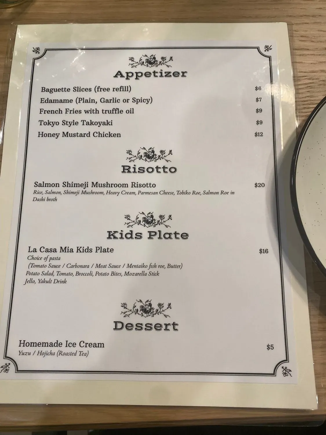 Menu 6