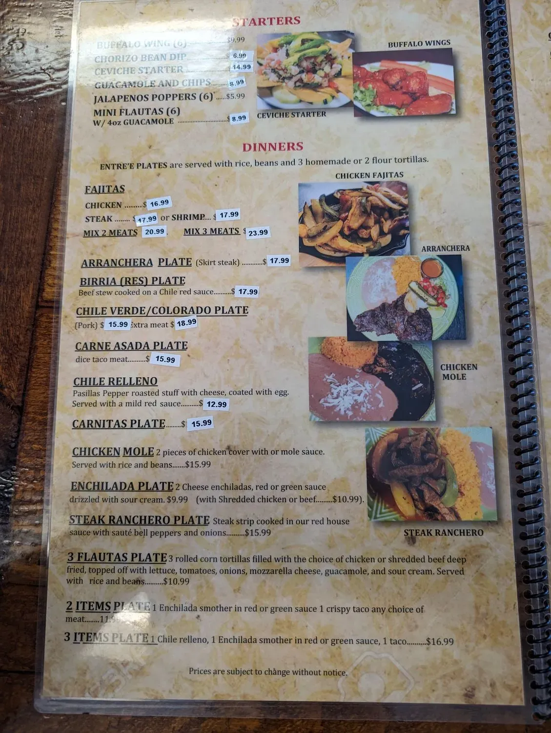 Menu 3