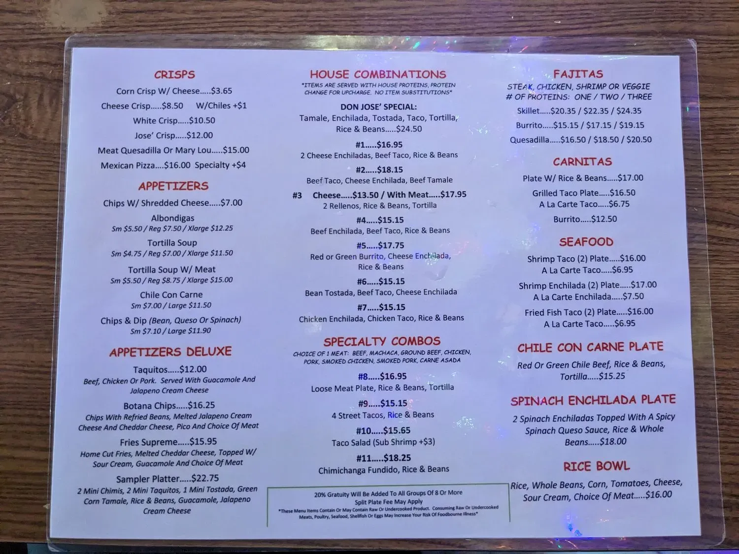 Menu 3