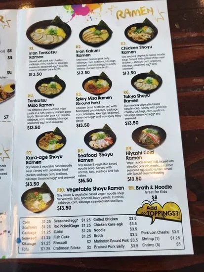 Menu 6