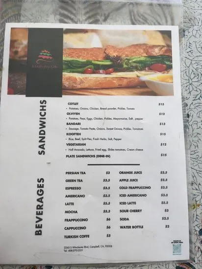 Menu 6