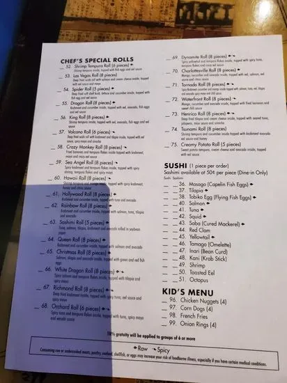 Menu 4