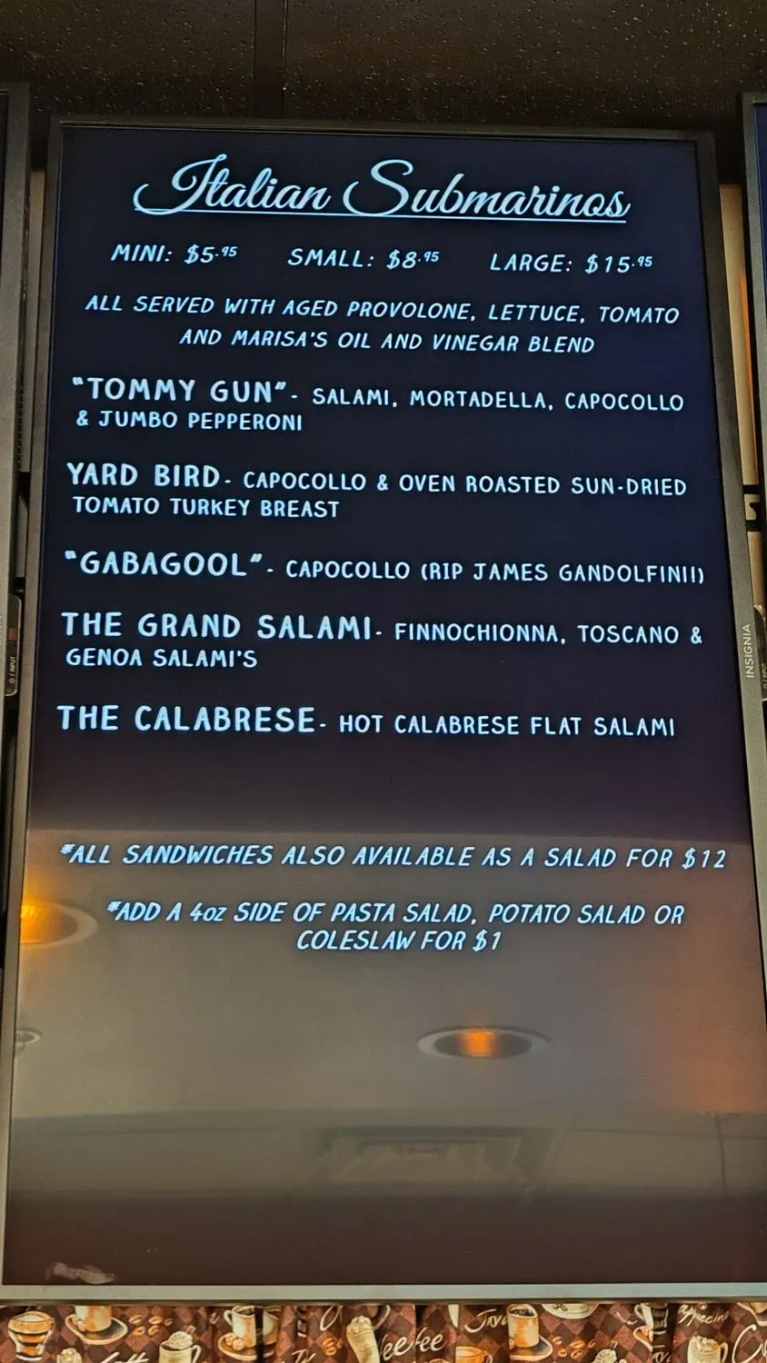 Menu 4