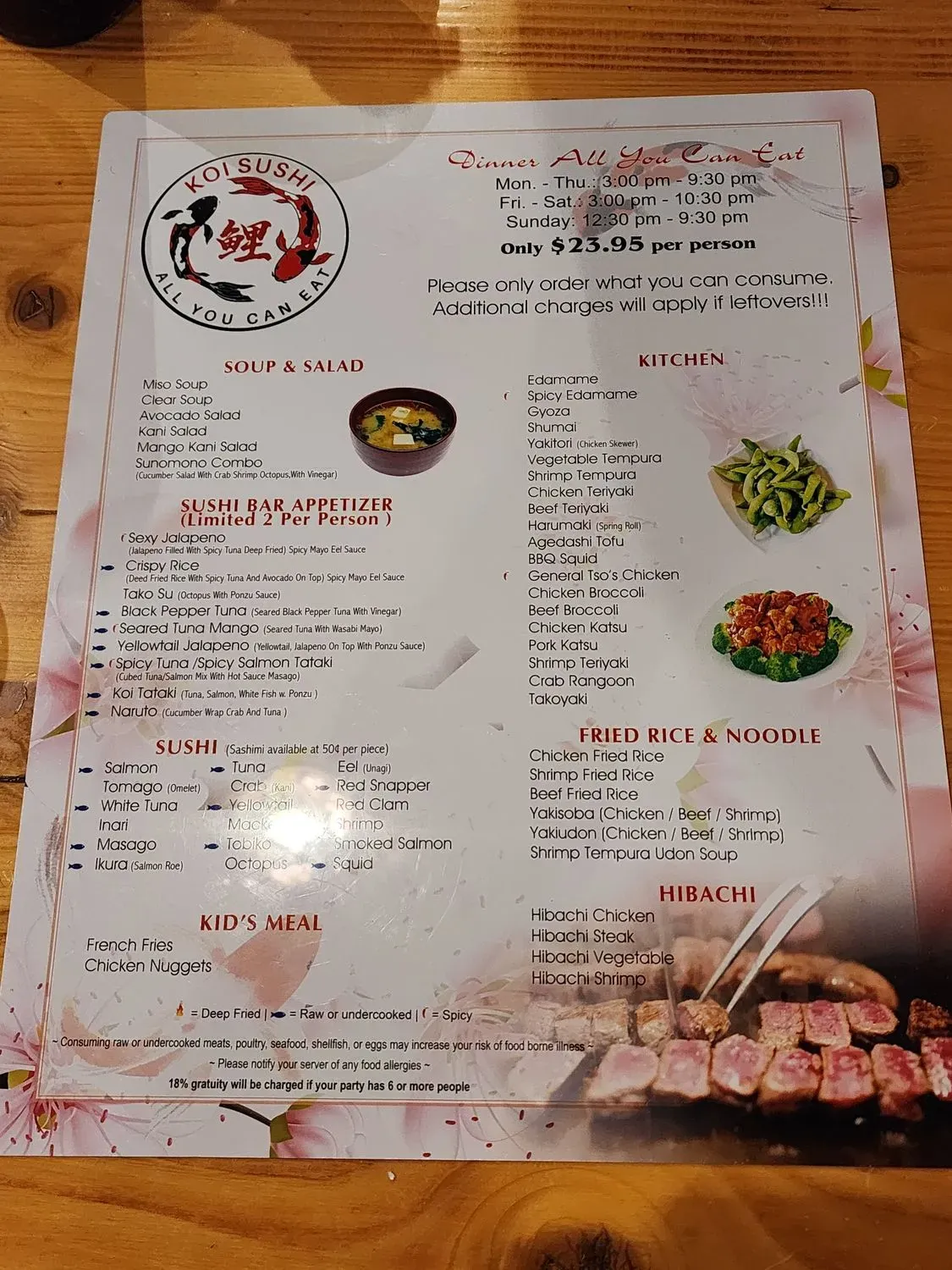 Menu 6