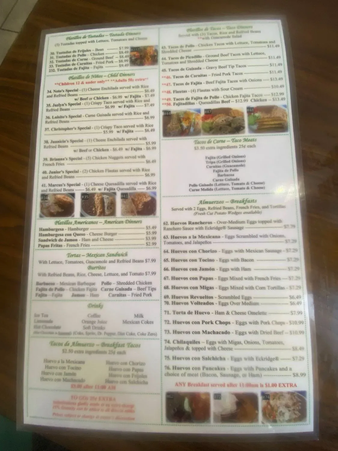 Menu 6