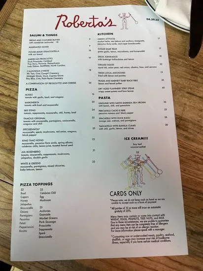 Menu 4