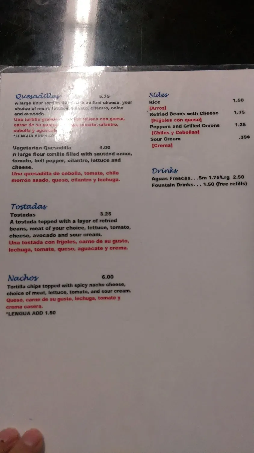 Menu 6