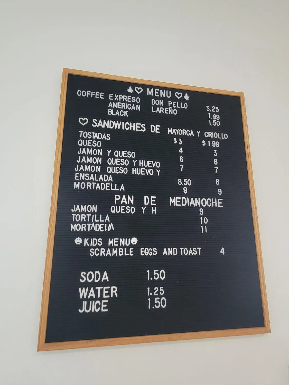 Menu 3