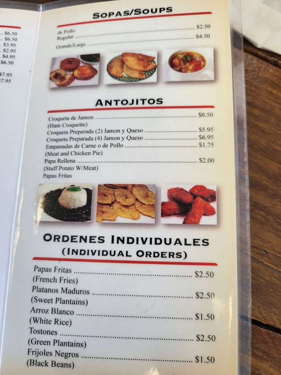 Menu 3