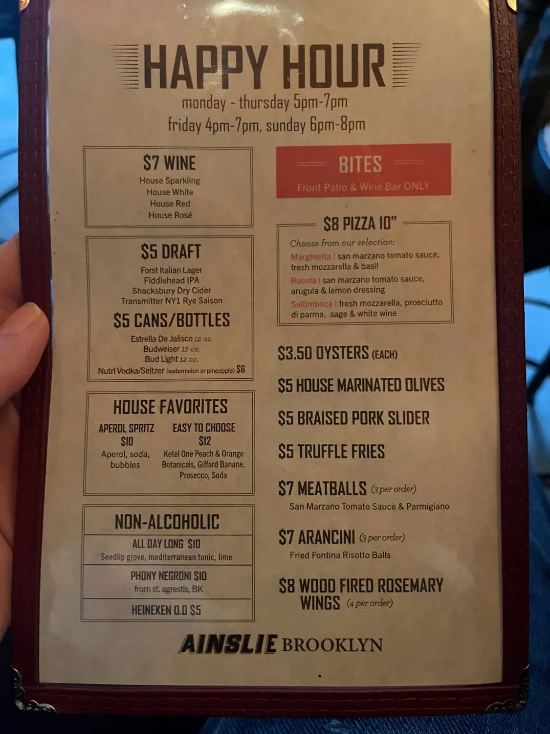 Menu 6