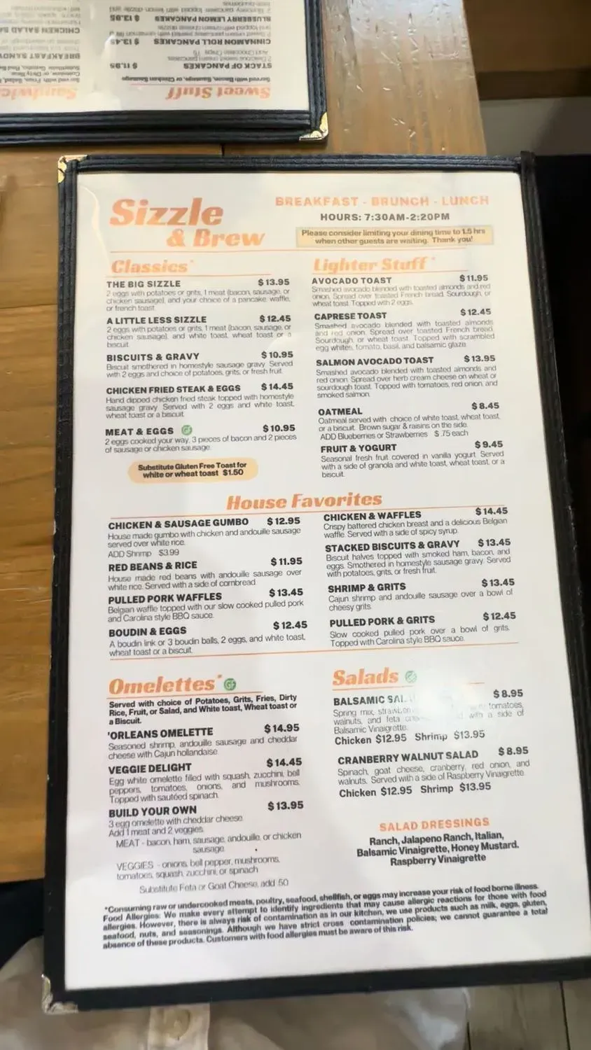 Menu 6