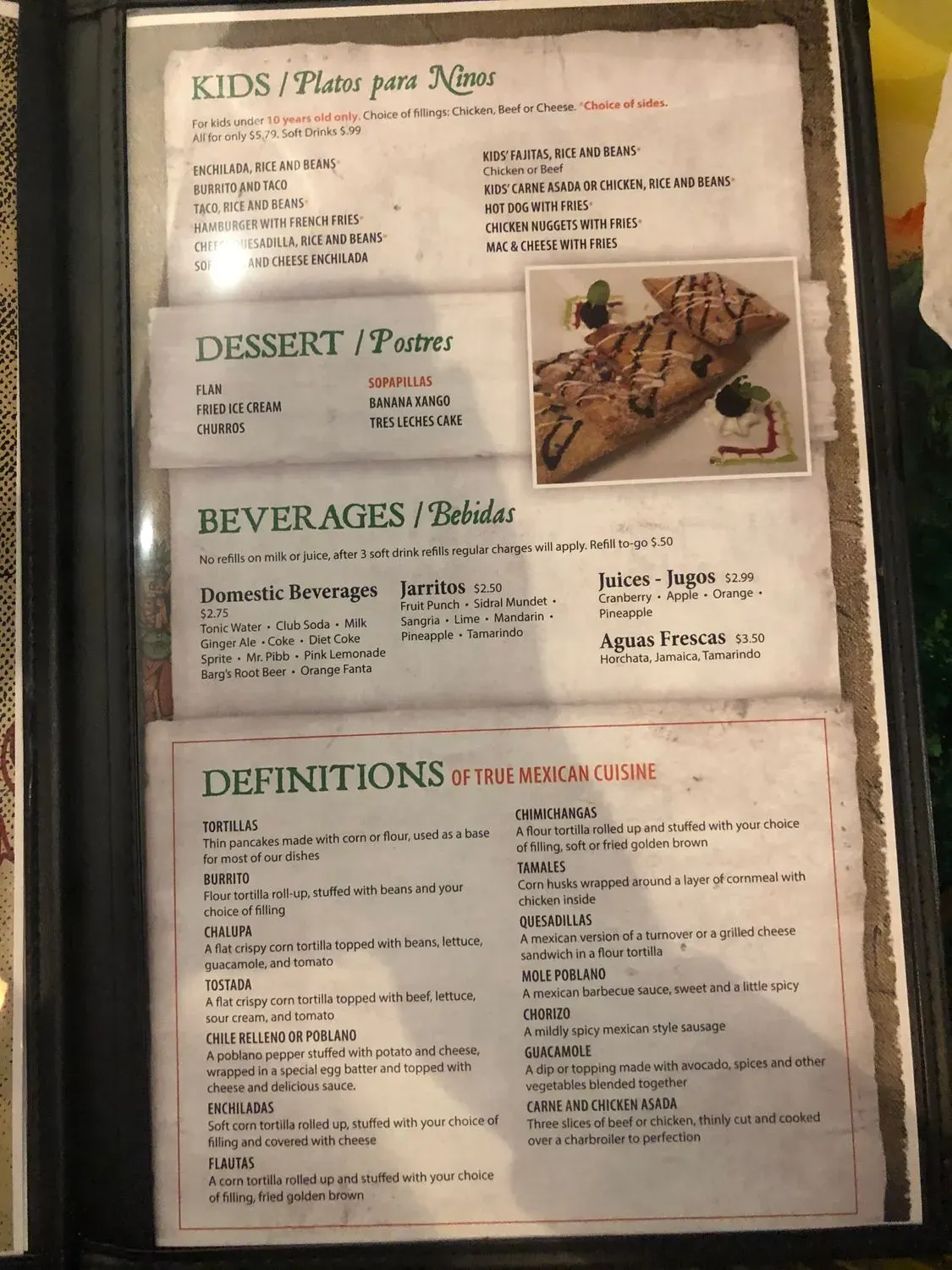 Menu 6